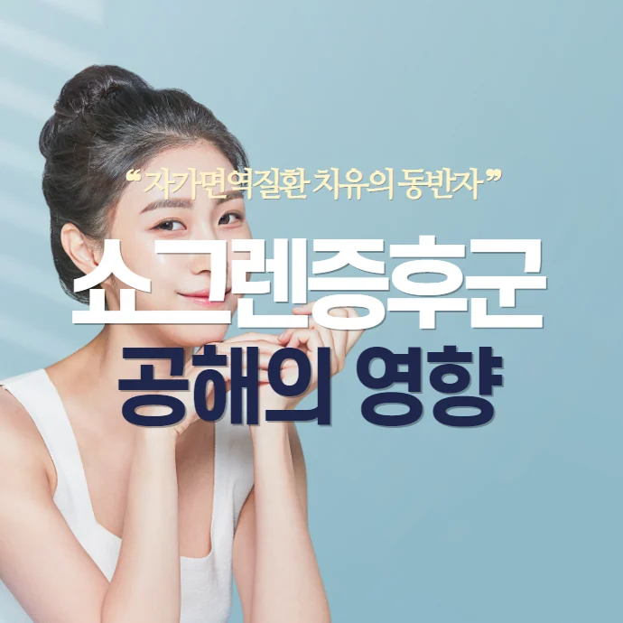 대기 오염과 쇼그렌증후군 안구 표면 영향