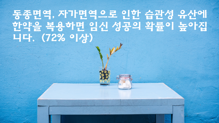 동종면역 자가면역으로 인한 습관성 유산의 한약 치료 인천 이레 한의원