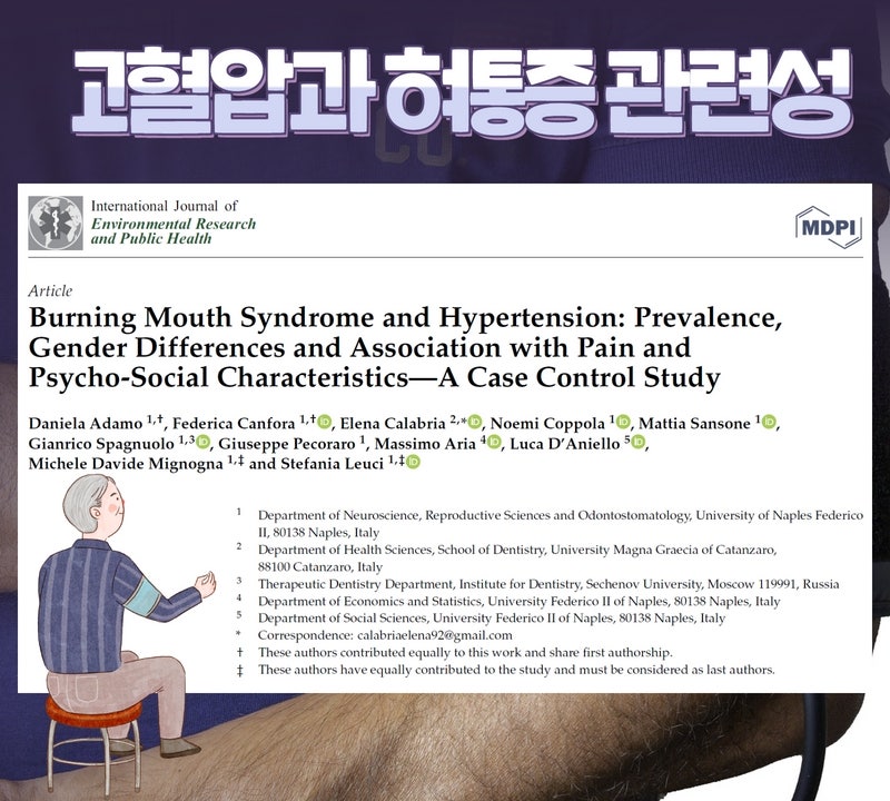 고혈압과 통증 메커니즘