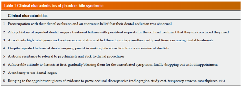 BMS와 교합 감각이상