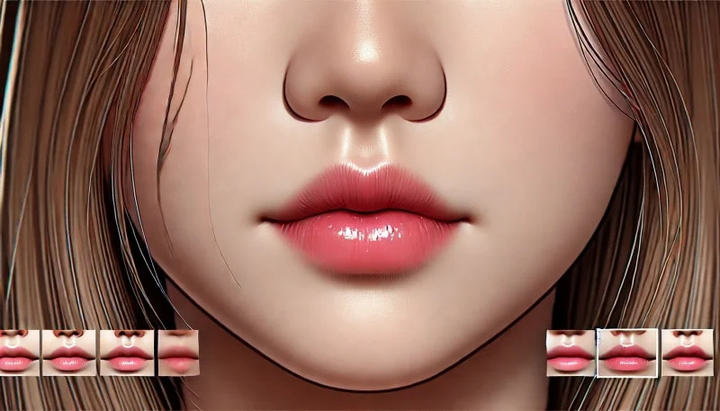입술 화끈거림