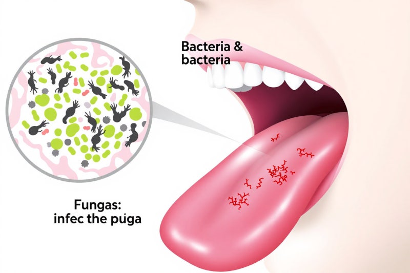 불안과 혀 통증