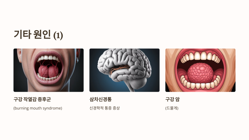 중추 감작과 구강작열감증후군
