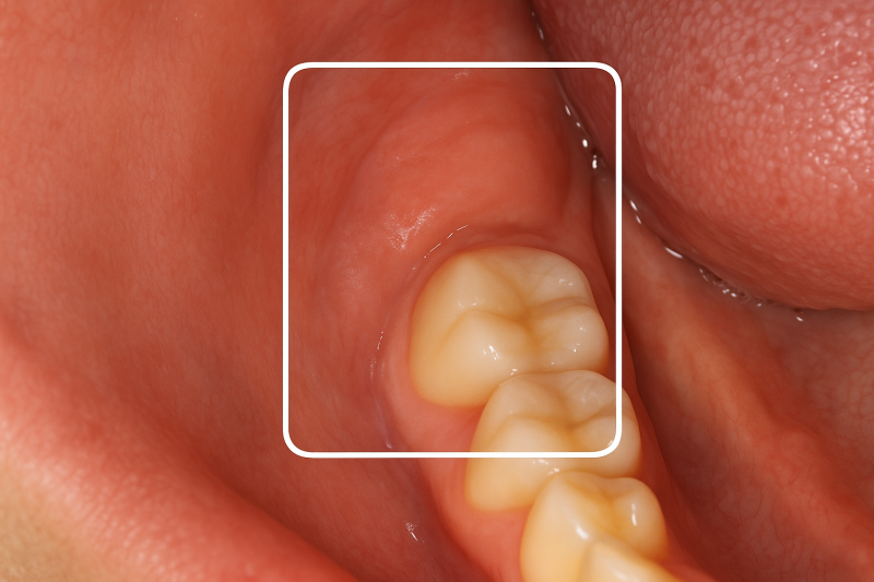 어금니 뒤쪽 볼 안쪽이 아픈데 원인을 모르겠다면?