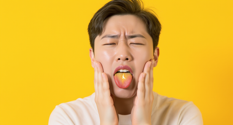 혀 옆이 얼얼한데 먹는 음식에 따라 달라진다면 — 구강작열감과 음식 민감성의 관계