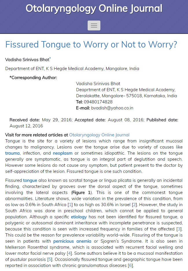 혀 갈라짐 균열설 -  정상 소견일 수 있습니다