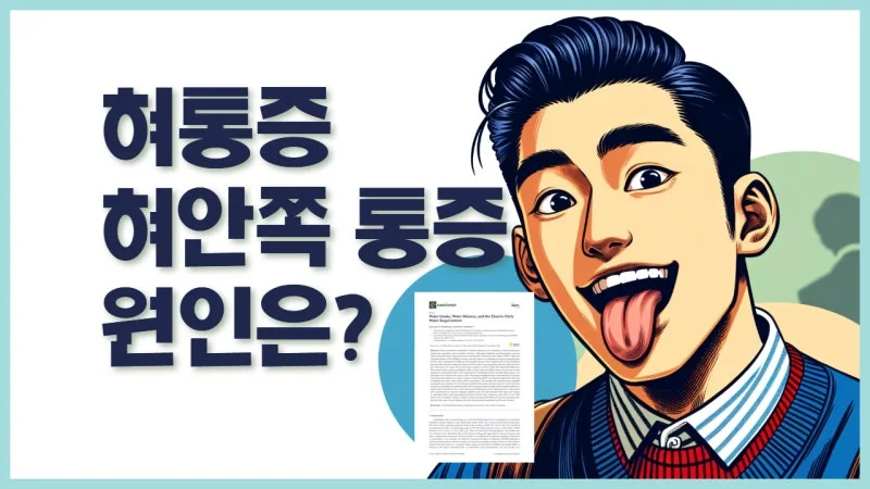 혀통증이 여기저기 옮겨 다닌다면 구강작열감증후군(BMS)을 의심하세요