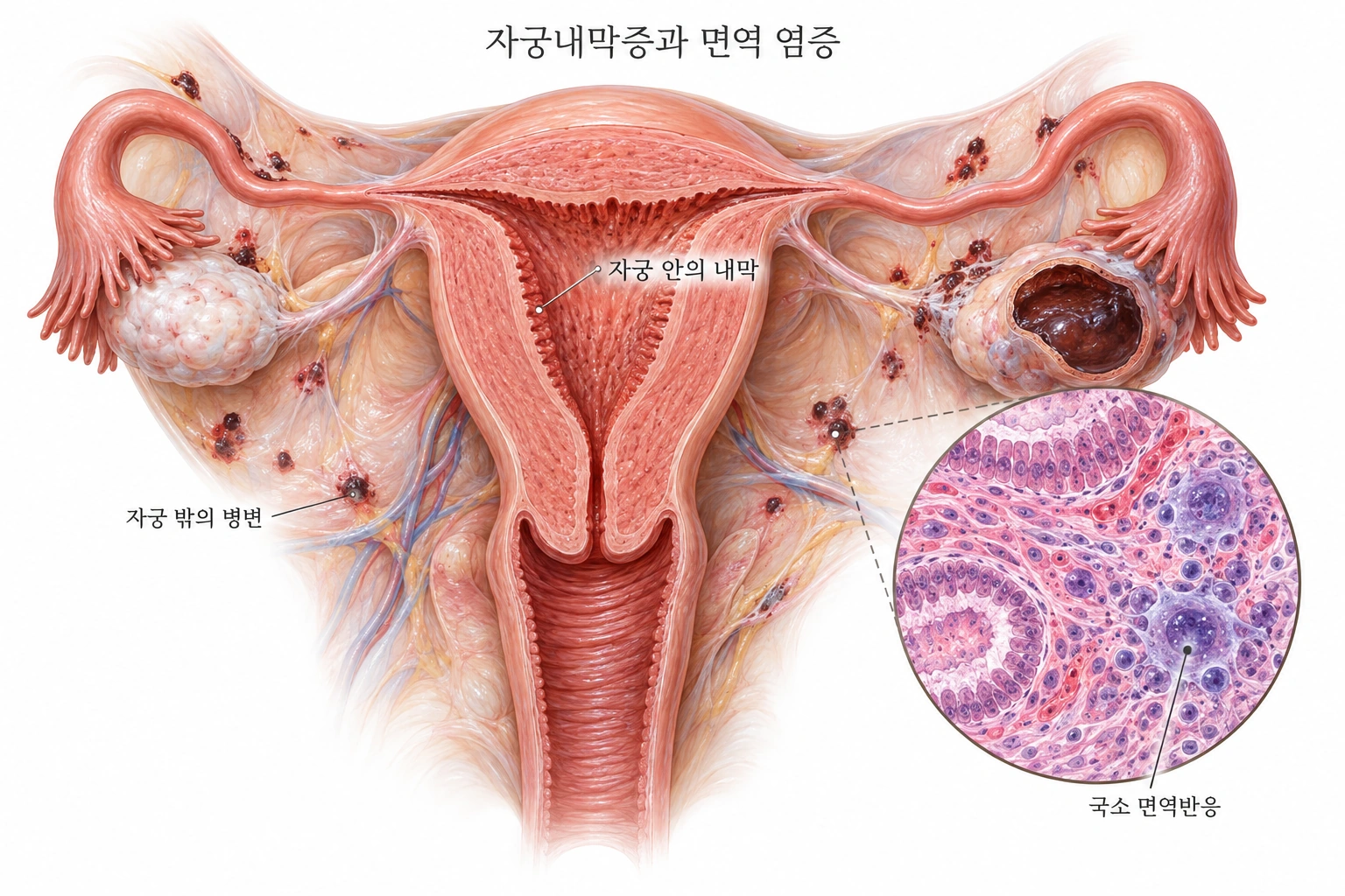 자궁내막증, 반복되는 생리통이 자가면역 때문인지 걱정될 때