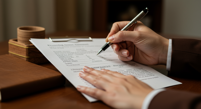 인지 기능 평가 설문 예시