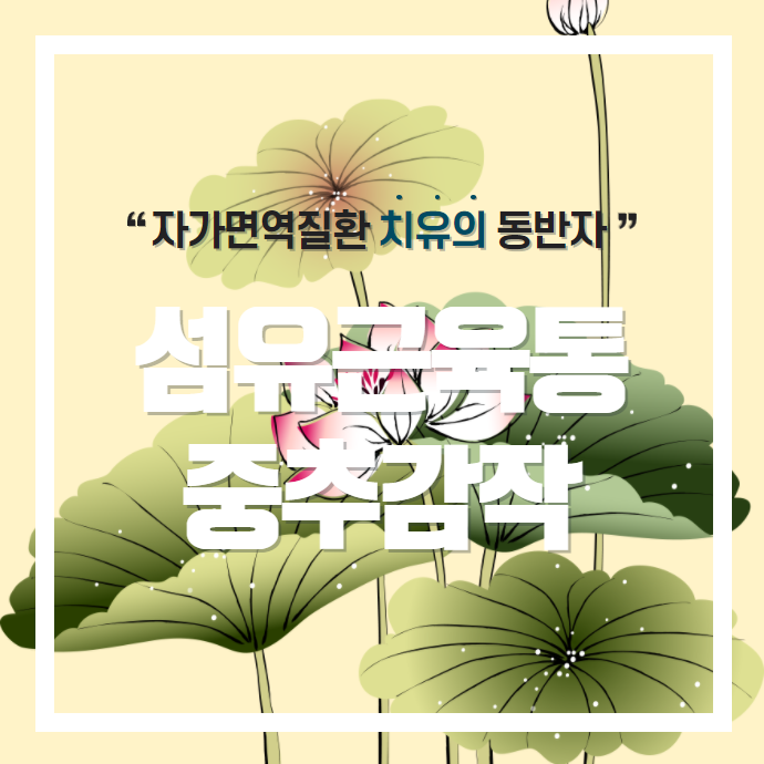 섬유근육통 만성전신통증, 중추감작과 신경염증 관련성은