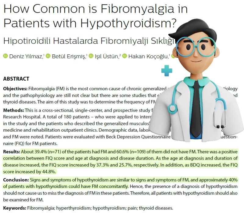 하시모토 섬유근육통 관리 요약