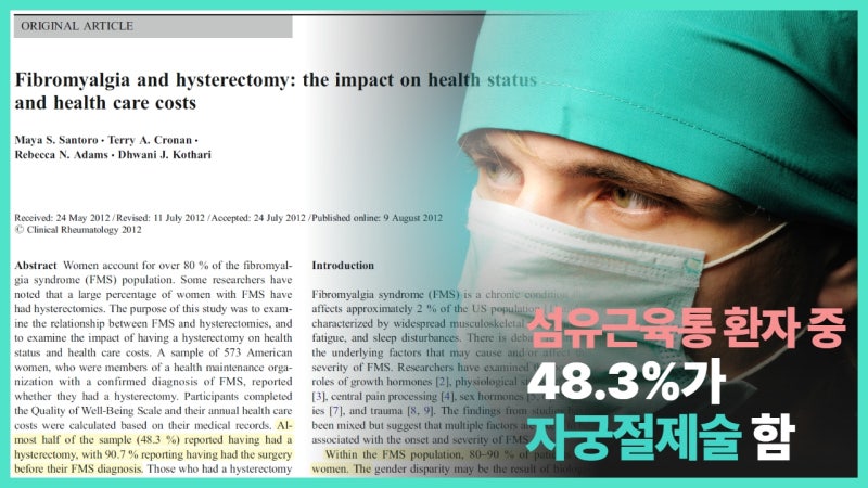 수술 후 만성 통증 발생 메커니즘