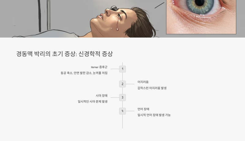 경동맥 박리 위험 요인