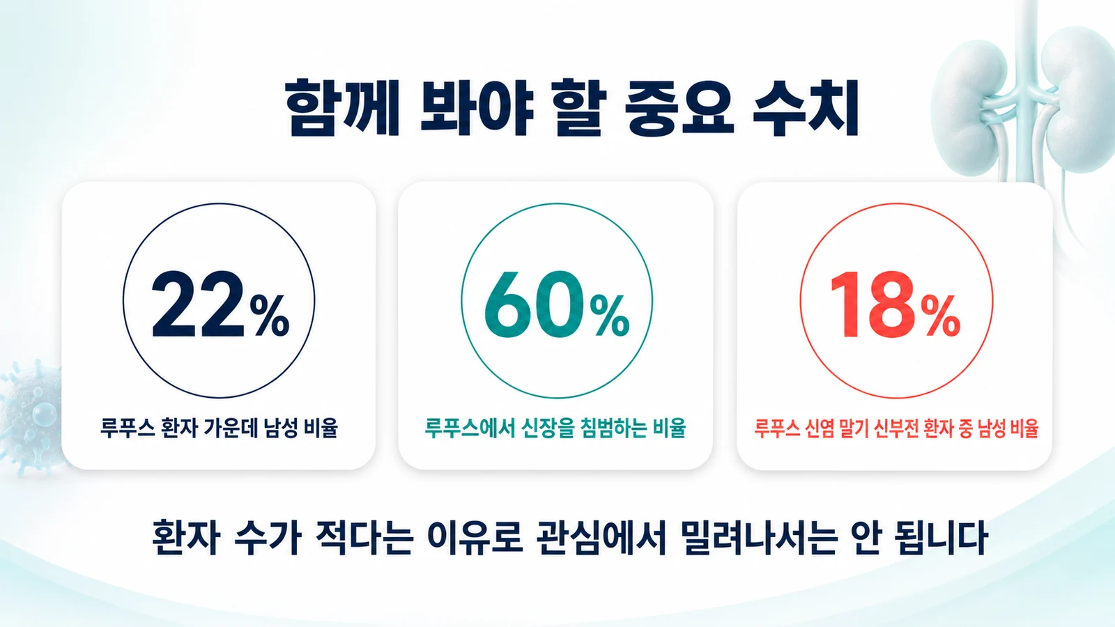 루푸스 신염 남녀 비율에서 함께 봐야 할 수치