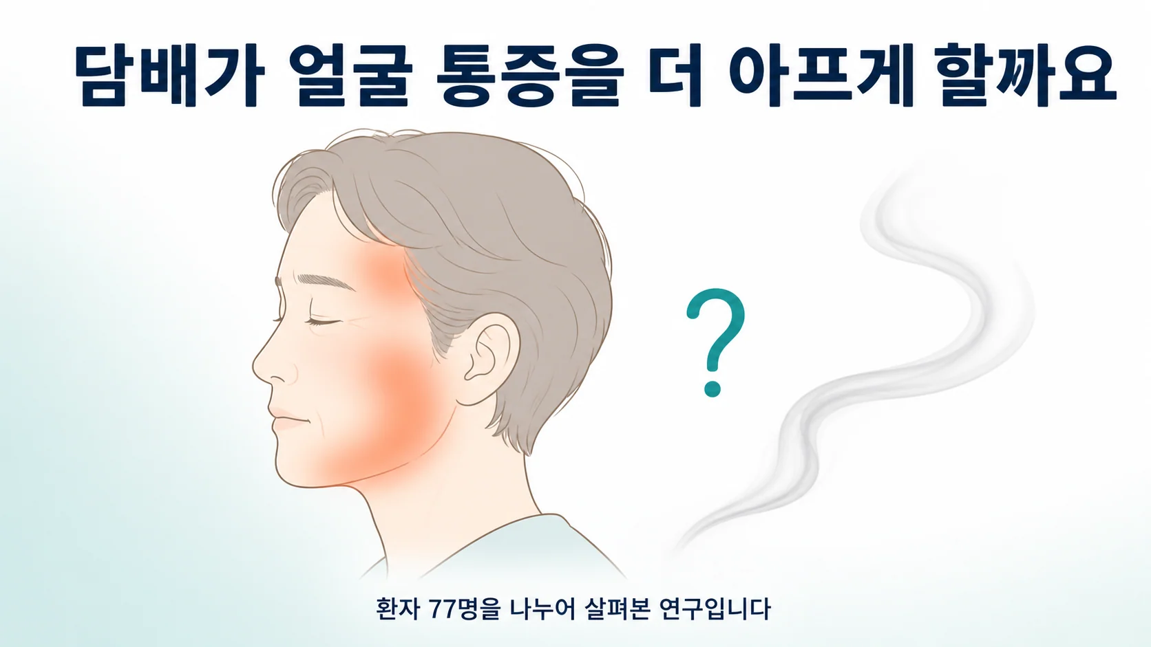 비정형안면통(atypical facial pain, AFP)과 흡연의 관련성