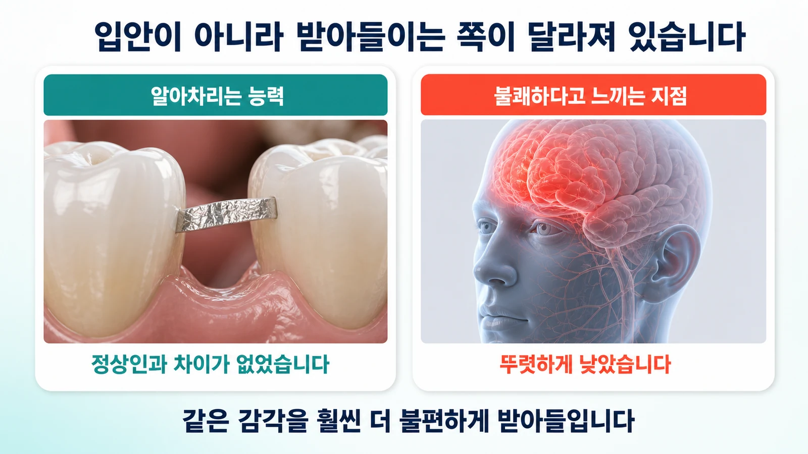 왜 검사는 정상인데 계속 불편할까요