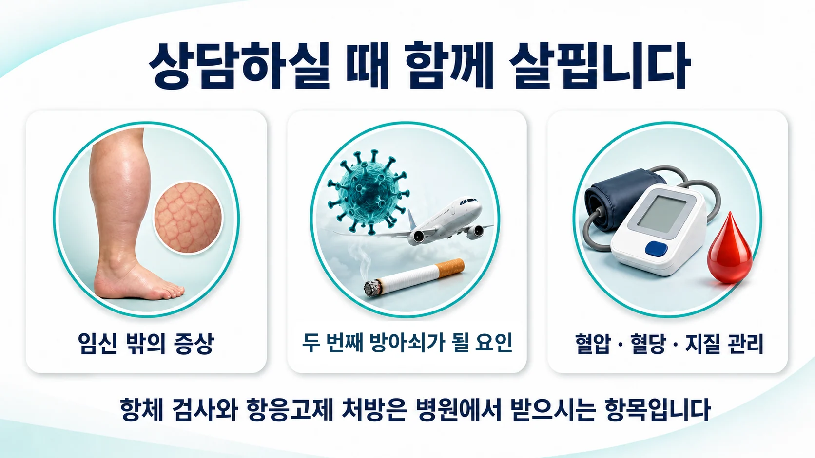 상담하실 때 함께 정리하는 것