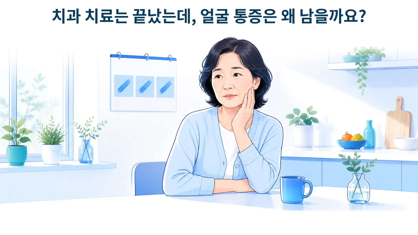 외상 후 삼차신경병증성 통증, 치과 치료가 끝났는데 얼굴 통증이 석 달 넘게 남았을 때