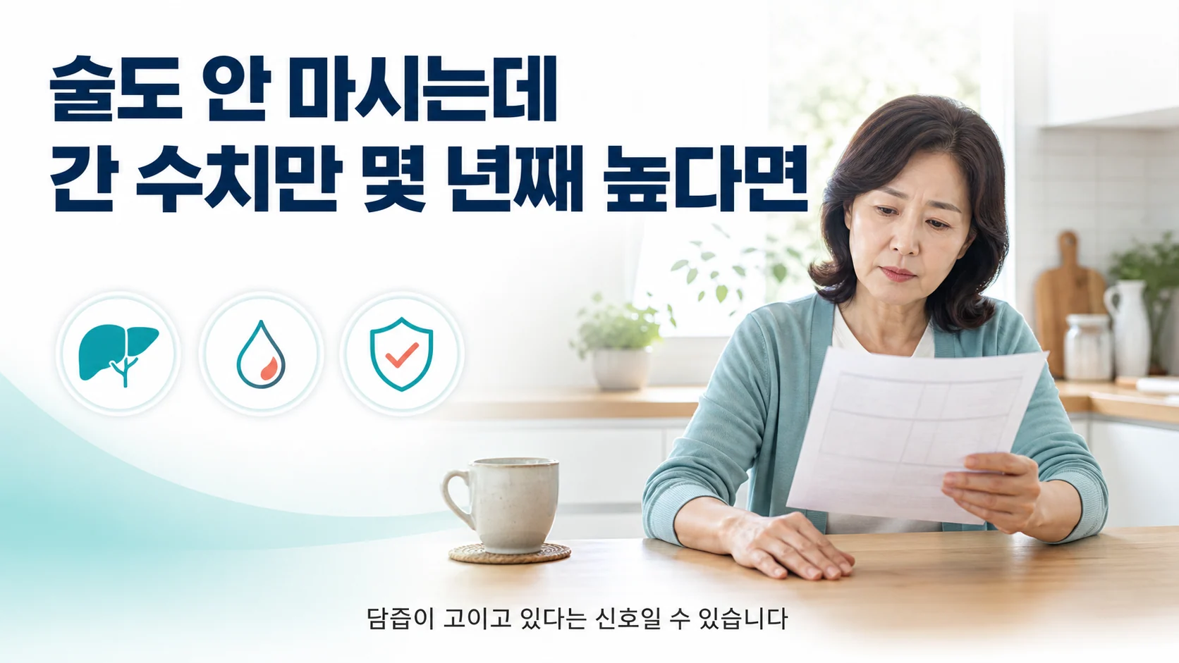 원발성 담즙성 담관염, 간 수치 한 줄이 몇 년째 높게 나올 때