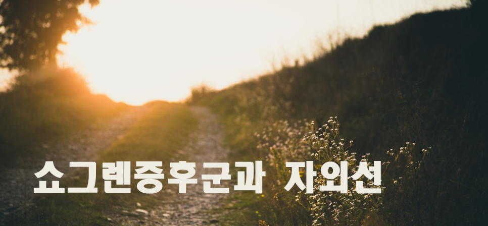 쇼그렌증후군 - 자외선 노출