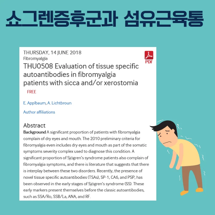 섬유근육통 - 쇼그렌증후군이 관련된 경우가 있습니다 - img 03