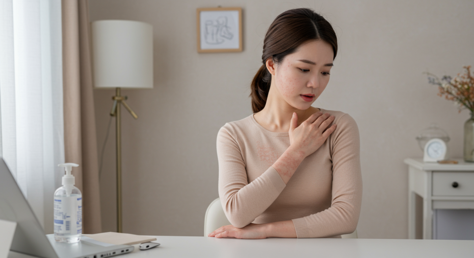 쇼그렌증후군 의심 단서 도식