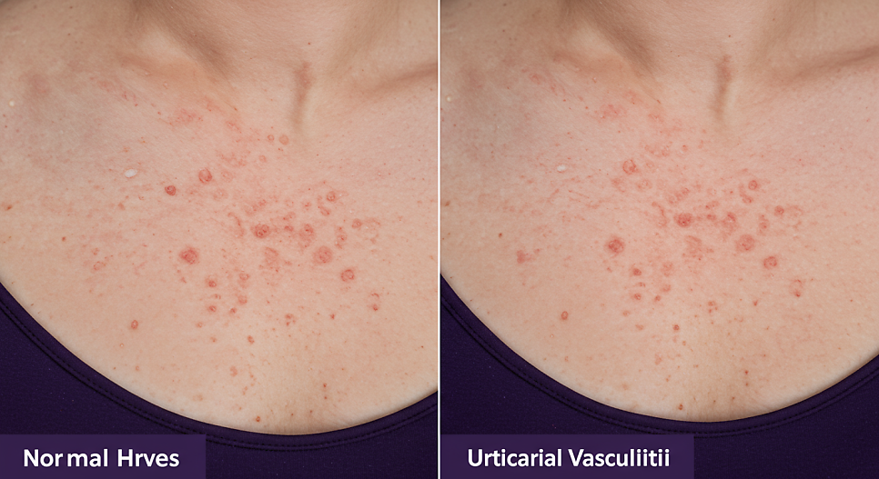 쇼그렌증후군 만성 두드러기 감별