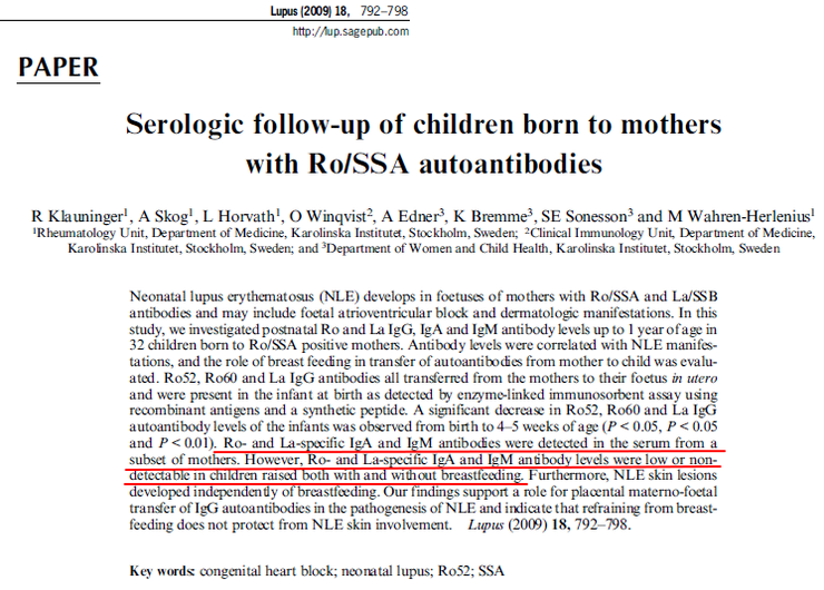쇼그렌증후군 루푸스 여성이 임신을 했을 때 모유수유는 안전할까요? 인천 이레한의원