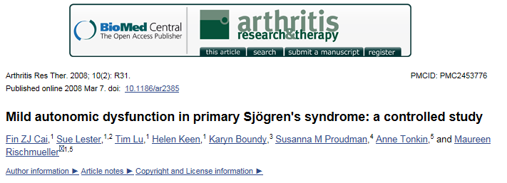 쇼그렌증후군과 저혈압, 인천 이레한의원