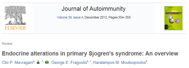 일차성 쇼그렌 증후군 환자의 내분비 문제, 갱년기 여성에게 쇼그렌증후군이 발생하는 이유, 인천 이레 한의원