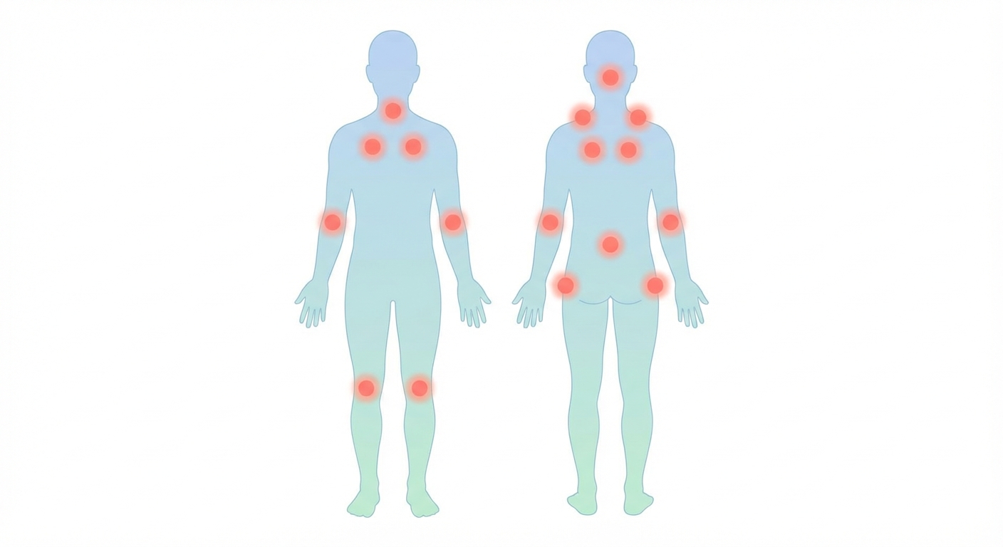 섬유근육통 통증의 특징